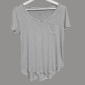 Hollister Stripe Oversize T-Shirt